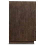 Bernhardt Linea Entertainment Console in Cerused Charcoal Finish
