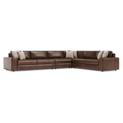 Bernhardt Nest 4-Piece Leather Sectional