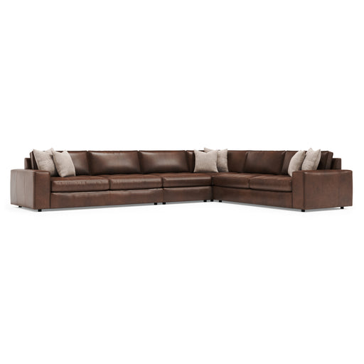 Bernhardt Nest 4-Piece Leather Sectional