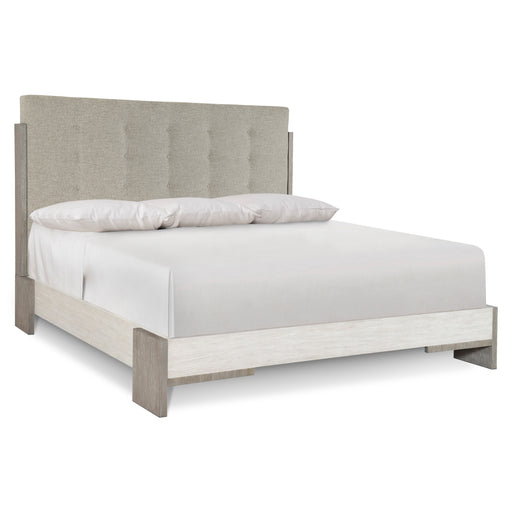 Bernhardt Foundations Upholstered Button Tufted King Panel Bed