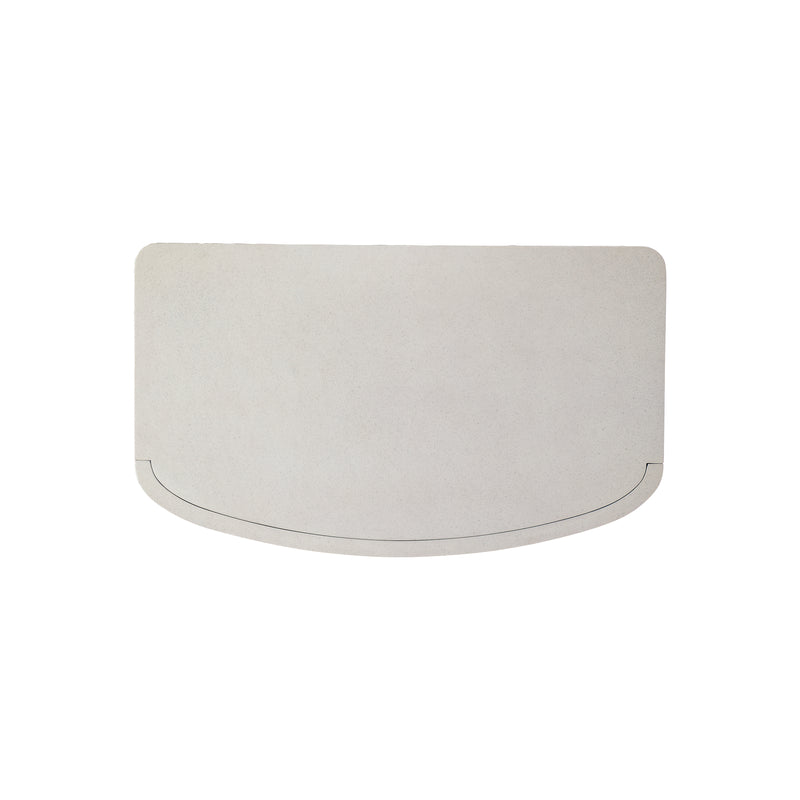 Bernhardt Monolith Faux Stone Nightstand