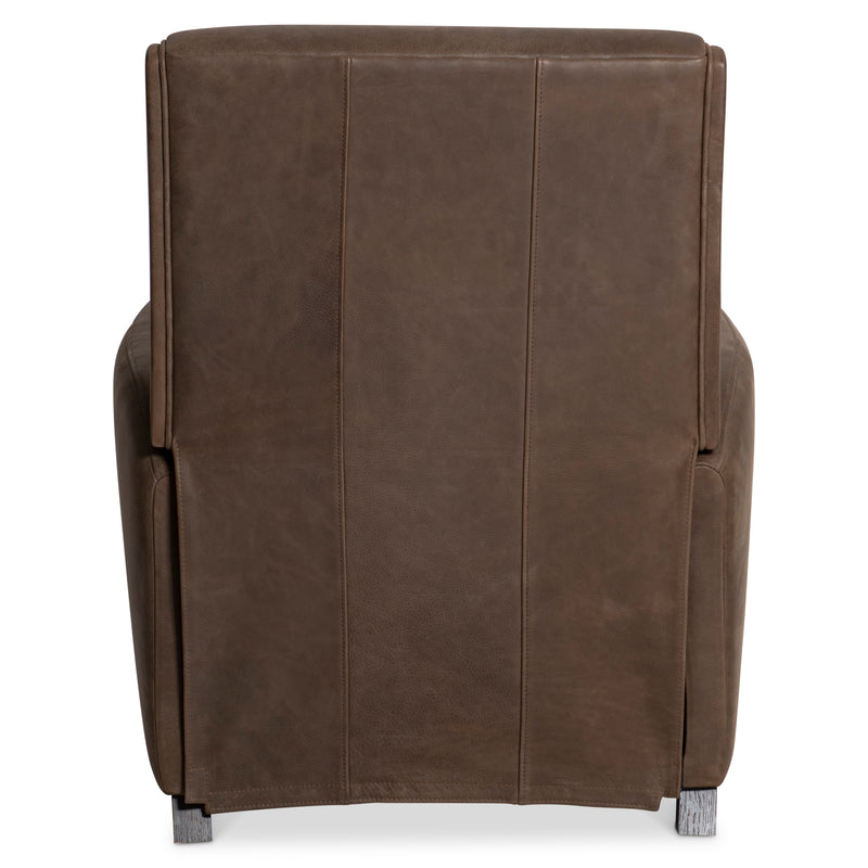 Bernhardt Bastille Leather Recliner, Brown