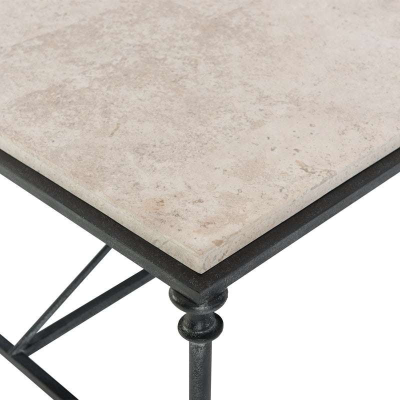 Bernhardt Galesbury Rectangular Metal Cocktail Table
