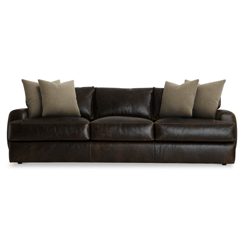 Bernhardt Cameron Leather Sofa