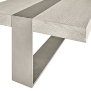 Bernhardt Tempo Metal Base Cocktail Table