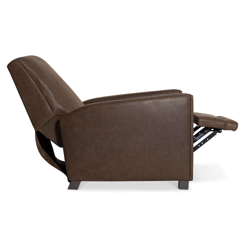 Bernhardt Bastille Leather Recliner, Brown