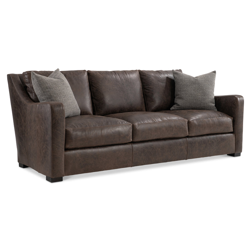 Bernhardt Ventura Leather Sofa