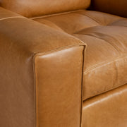 Bernhardt Nest Leather Swivel Chair