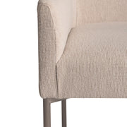 Bernhardt Sereno Metal Base Arm Chair